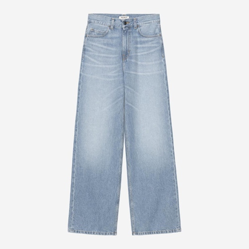 W Jane Pant Blue heavy true stone
