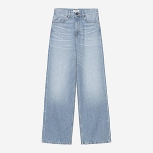 W Jane Pant Blue heavy true stone