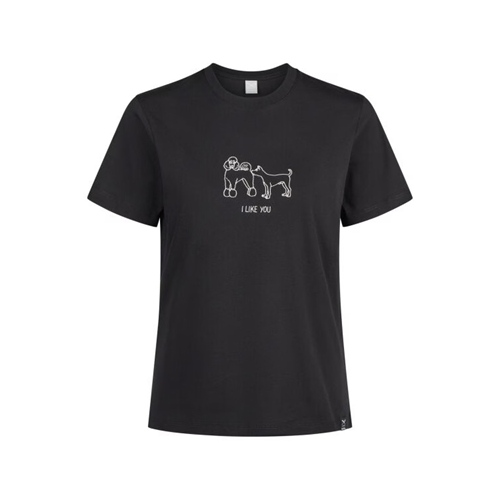 I Like U T-Shirt Black