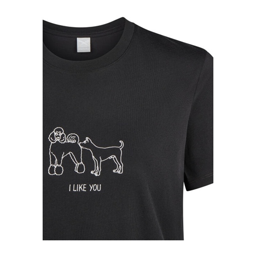 I Like U T-Shirt Black