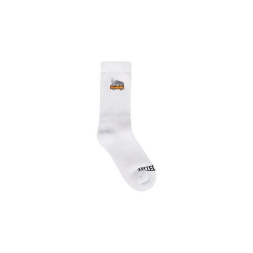 Smokin Van Socks White