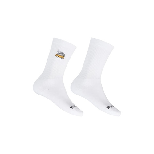 Smokin Van Socks White