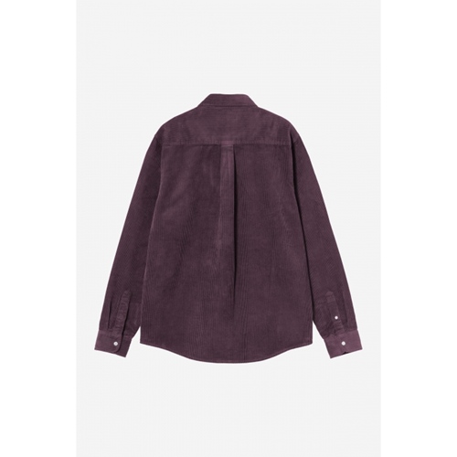 L/S Madison Cord Shirt Cozy Purple