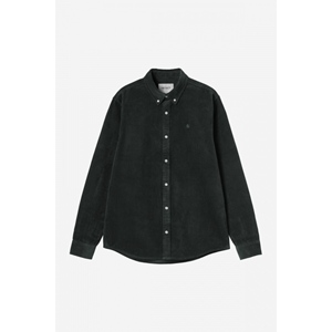 L/S Madison Cord Shirt Raven