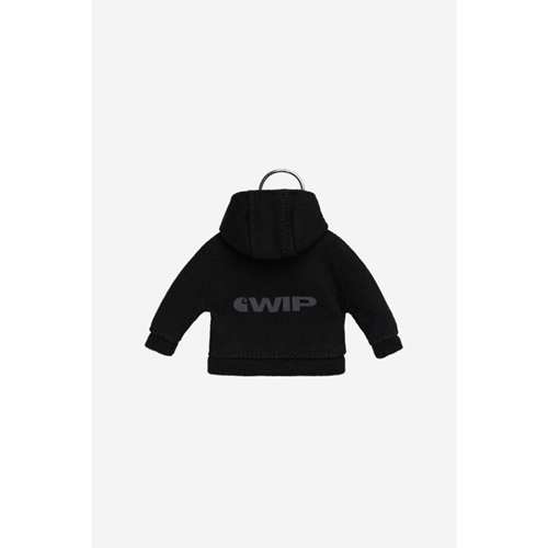 Mini Active Jacket Keychain Black