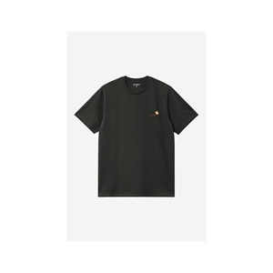 S/S American Script T-Shirt Raven