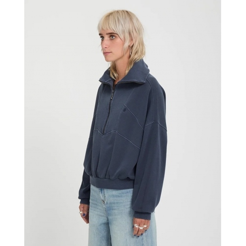 Reetrocity Quarter Zip Sweatshirt Storm
