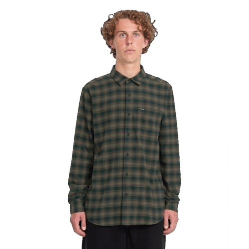 Caden Plaid LS Wintermoss