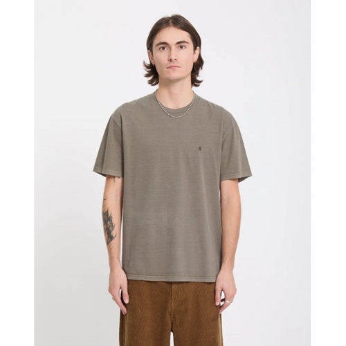 Solid Stone EMB SS T-Shirt Earth