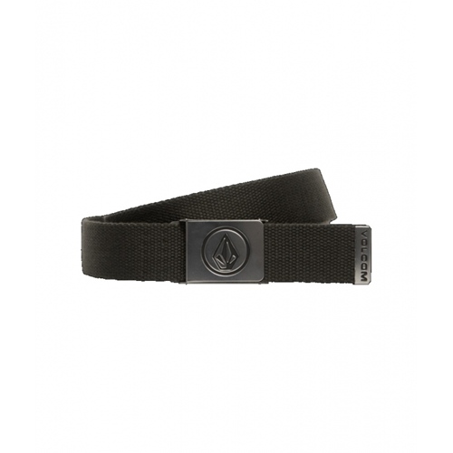 Circle Web Belt Rinsed Black