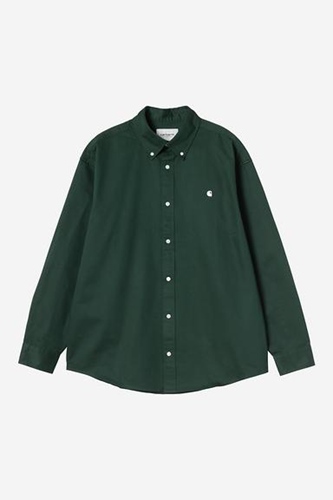 L/S OG Madison Shirt Dark Scarab