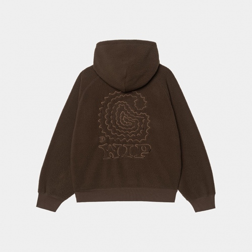 Hooded Limn C Fleece Sweat Tobacco