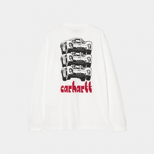 L/S Framework T-Shirt White