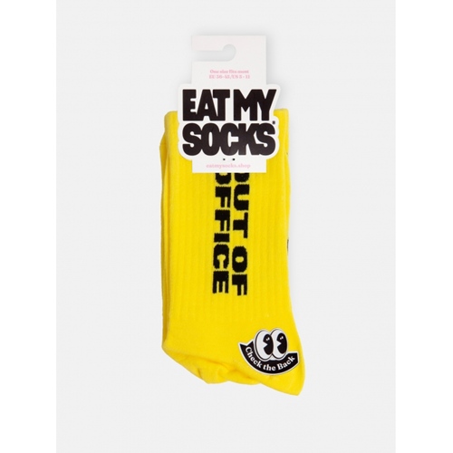 Eat My Socks Out of Office Flat-Pack Soc