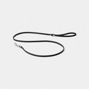Script Studs Dog Leash Black