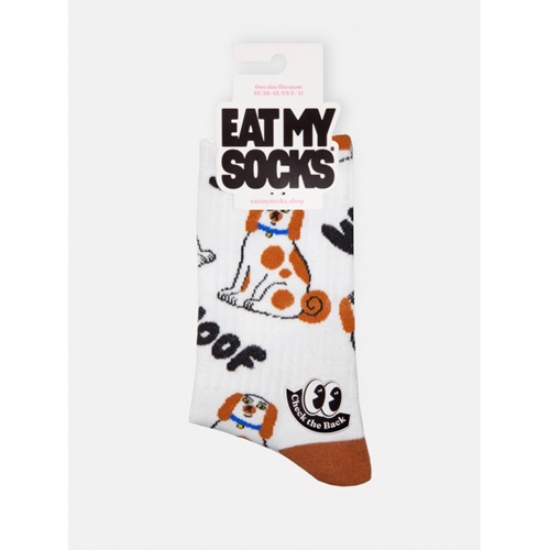Eat My Socks Dog Flat-Pack Socken