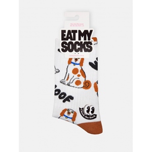 Eat My Socks Dog Flat-Pack Socken