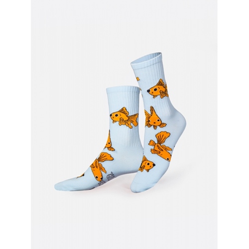 Eat My Socks Goldfish Flat-Pack Socken