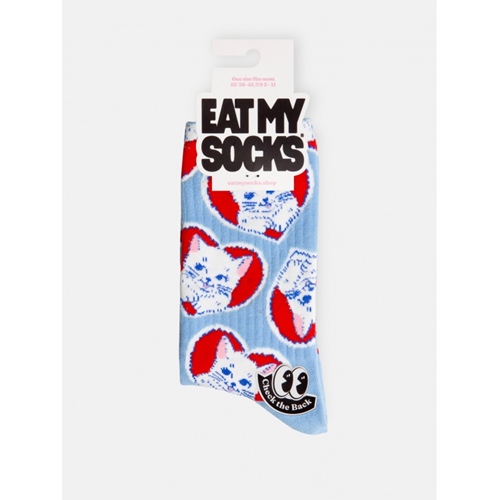 Eat My Socks Lovely Cats Flat Socken