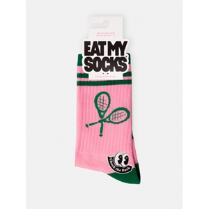 Eat My Socks Tennis Flat-Pack Socken