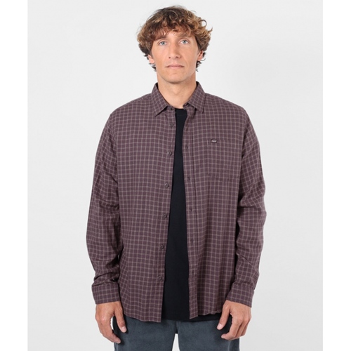 Highland Hemd Check Raisin