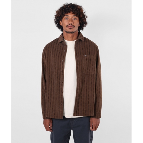 Vertide LS Shirt Deep Brown