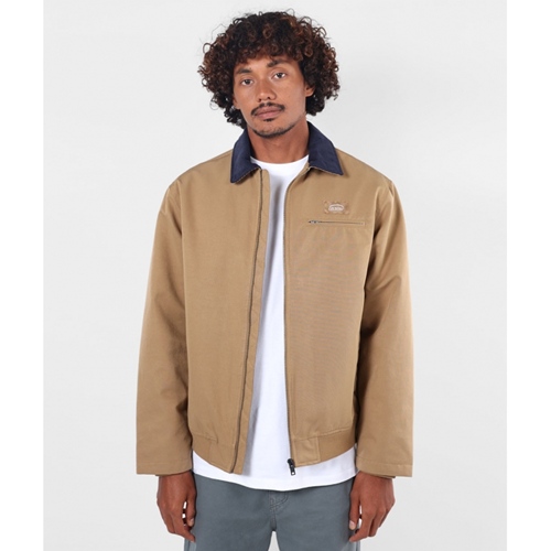 Stopover Bomber Jacket Light Brown