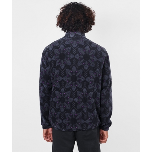 Psych Polar Fleece Quarter Zip Deep Mari