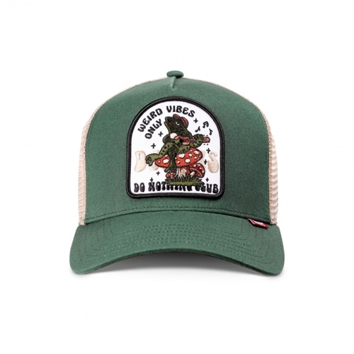 Trucker Cap HFT DNC Weird Vibes Green