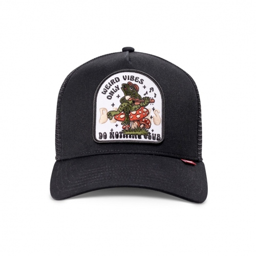 Trucker Cap HFT DNC Weird Vibes Black