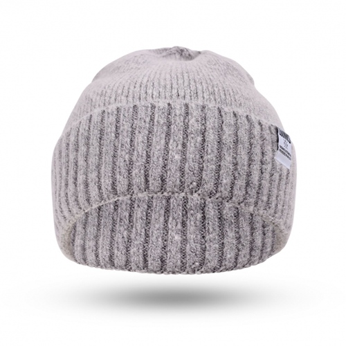 Basic Beanie Filthy Knit Grey