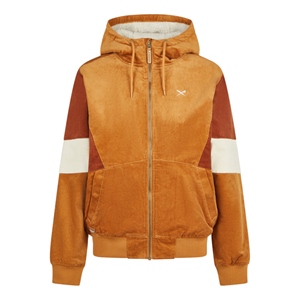 Blotchy Cord Jacket Tabacco