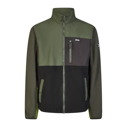 Auf Deck Fleece Jacket Night Olive