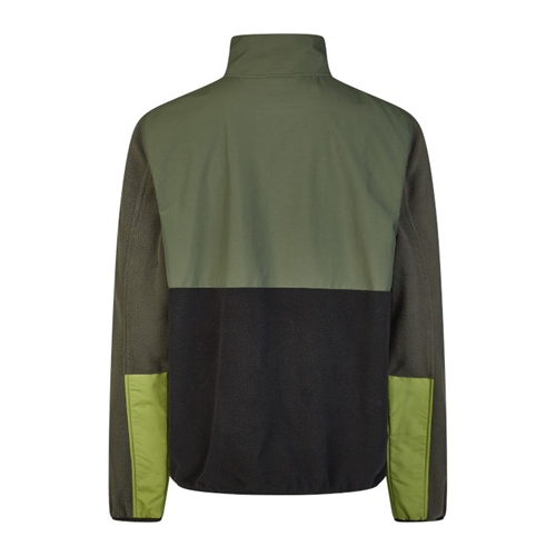 Auf Deck Fleece Jacket Night Olive