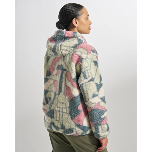 W Clover Sherpa Fleece Jacke Slower Ryth
