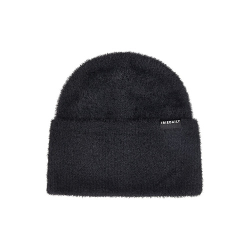 Fuzzy Feather Beanie Black