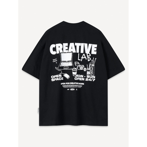 Creative Lab T-Shirt Black