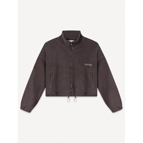 Another Cropped Sherpa Jacket WMN Chocol