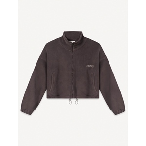 Another Cropped Sherpa Jacket WMN Chocol