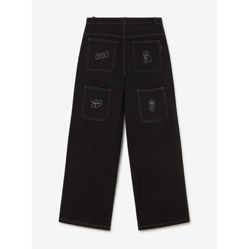 Breeze Club Denim Pant Black