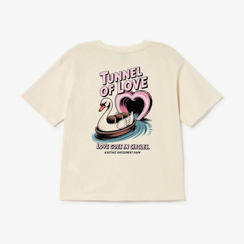 T-Shirt Tunnel Of Love Ivory