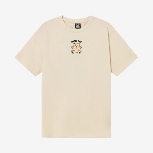 S/S Regular Hug Station T-Shirt Tobacco