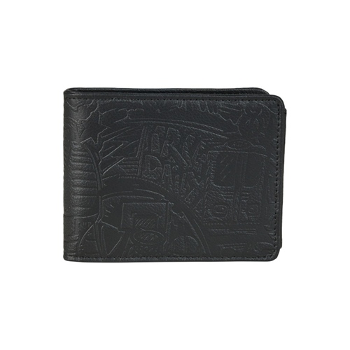 Pleather Wallet Off black