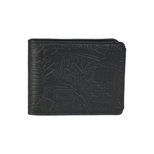 Pleather Wallet Off black
