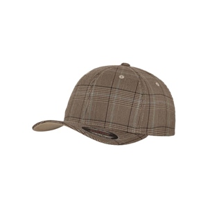 Flexfit Glen Check Brown Khaki