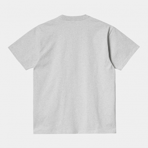 S/S American Script T- Shirt Ash Heather