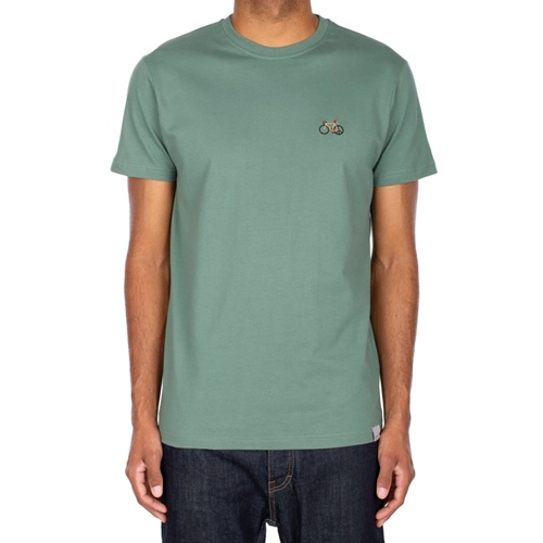 Peaceride Emb Tee Jungle Green