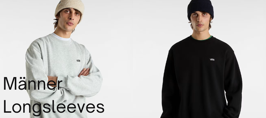 Männer Longsleeves – Lässige Styles für jede Jahreszeit