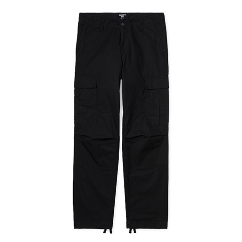 Regular Cargo Pant Black Rinsed