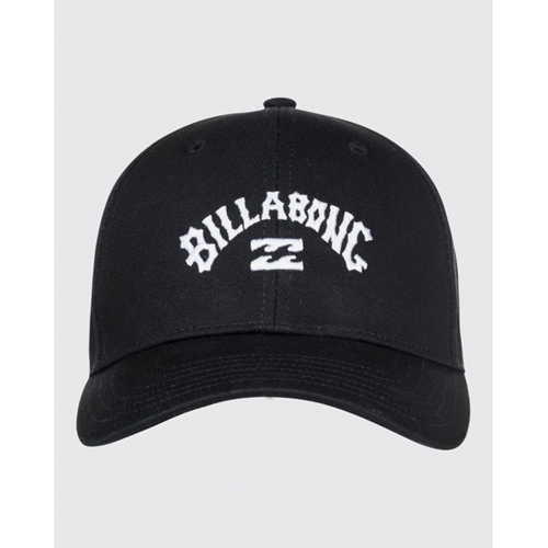 Arch Snapback Cap Black